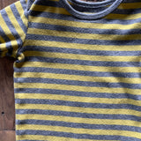Yellow Striped Short Sleeve Onesie | Carter's