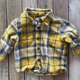 Yellow Plaid Flannel | Old Navy