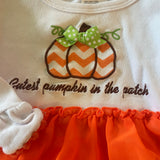 Cutest Pumpkin at the Patch Dress | 6-9 mo | Little Wishes