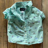 Easter Egg Button Up Shirt | 6-9 mo | The Children's Place