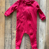 My First Christmas Zip Up Pajama | Pottery Barn