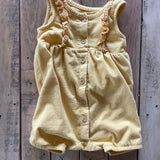Yellow Ruffle Romper | Mini Grayson