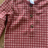 Red Checkered Romper | Modern Moments