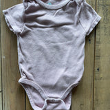 Light Purple Short Sleeve Onesie | Cloud Island