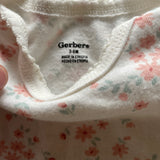 Little Pink Flowers Short Sleeve Onesie | Gerber