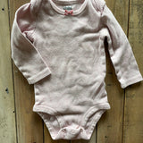 Light Pink Long Sleeve Onesie | Carter's