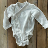 Wrap & Snap Long Sleeve Onesie | H&M