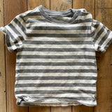 Gray Stripe Shirt | 9-12 | Mighty Good