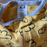Head in the Clouds Zip Up Pajama | 3-6 mo | Gerber