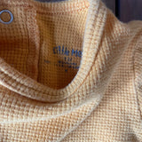 Yellow Waffle Long Sleeve | Little Me