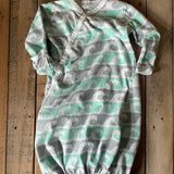 Organic Ocean Waves Sleep Gown