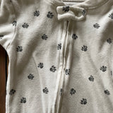Pawprints Zip Up Pajama | 9-12 mo | Carter's