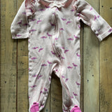 Pink Flamingo Zip Up Pajama | Carter's