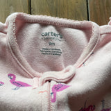 Pink Flamingo Zip Up Pajama | Carter's