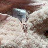 Pink Fluff Zip Up Jumpsuit | Stylish Baby