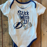 Stick With It Onesie | 9-12 mo |NHL