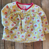 Floral Fleece Sweater | 6-9 mo