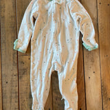 Little Star Zip Up Pajama | 6-9 mo | Cloud Island