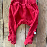 Red Footie Leggings | Honest Baby