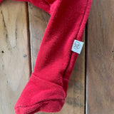 Red Footie Leggings | Honest Baby