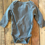 Solid Gray Onesie | 3-6 mo | Cloud Island