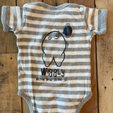 Stipe Piggly Onesie | 3-6 mo