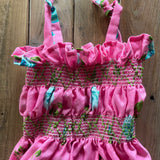 Pink Flower Dress