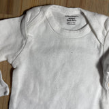 White Onesie | newborn | Gerber