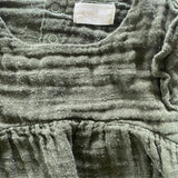 Green Muslin Dress | Tulabee