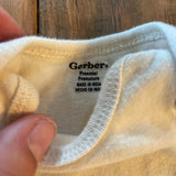 Organic Cream Onesie | preemie | Gerber