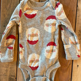 Santa Claus Long Sleeve Onesie | newborn | Carter's