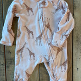 Giraffe Zip Up Pajama | newborn | Carter's