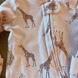 Giraffe Zip Up Pajama | newborn | Carter's