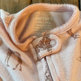 Giraffe Zip Up Pajama | newborn | Carter's