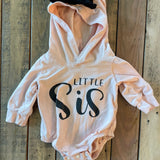 Little Sis Sweater Romper | 0-3 mo