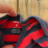 Red Striped Long Sleeve Onesie | Carter's
