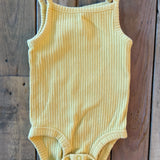 Ribbed Yellow Onesie | 0-3 mo | Carter's
