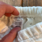 White Minky Dot Pants | 0-3 months | Baby Geur