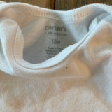 White Onesie | 9-12 mo | Carter's
