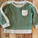 Green Pocket Sweatshirt | 9-12 | First Impressions