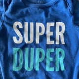 Super Duper Short Sleeve Onesie | Gap