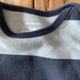 Blue Colorblock Long Sleeve Onesie | Carter's