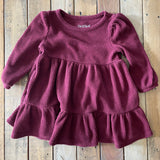 Maroon Tiered Waffle Dress | Cat & Jack