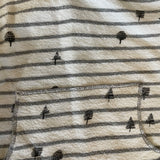 Striped Long Sleeve Mountain Top | Zara
