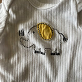 Little Elephant Ribbed Onesie | Sterling Baby