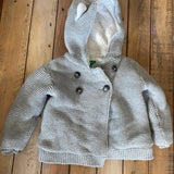 Knit and Sherpa Jacket | Dip