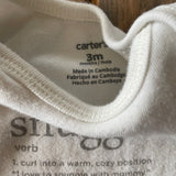 Snuggle Short Sleeve Onesie | Carter's
