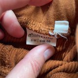 Brown Ribbed Pants | MiniYo