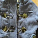 Blue Toggle Fleece Jacket | 2T | Me Jane Baby