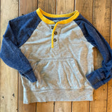 Pouch Pocket Long Sleeve | 3T | Okie Dokie